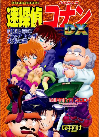 bumbling detective conan file 12 the case of back to the future cover