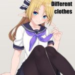 enjo kouhai different clothes cover